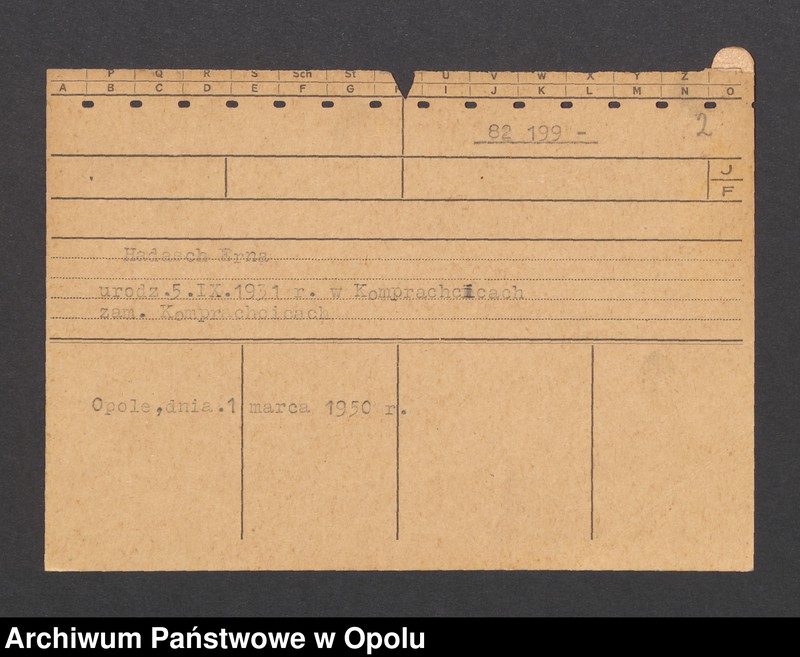 Obraz 4 z jednostki "[Haiduk Anna, ur. 1.12.1900 r. Klüschau]"