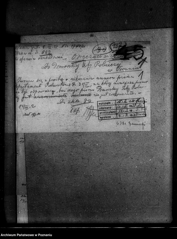 image.from.unit.number "Sprawy szczegółowo-- administracyjne Pisma niewłaściwie skierowane"