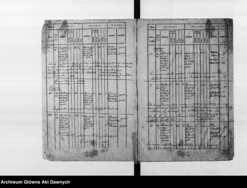 image.from.unit.number "Parafia: Mariampol. Dekanat: Kąkolniki. Księga metrykalna ślubów dla wsi Wołczków."