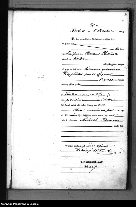 Obraz 6 z jednostki "[Księga urodzeń - miasto]"