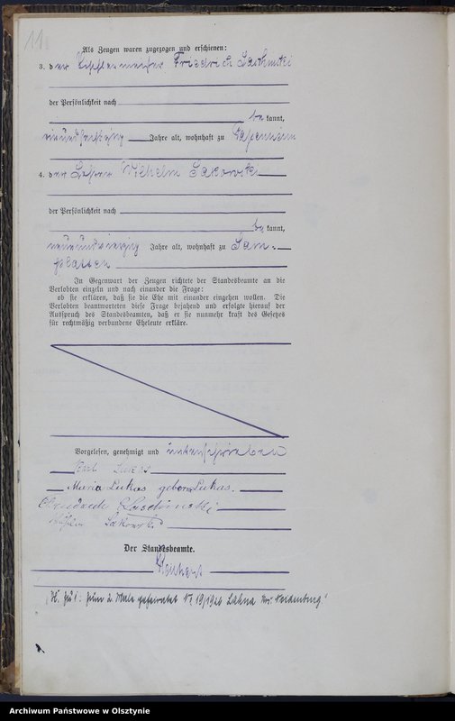 image.from.unit.number "Heiraths-Haupt-Register Nr 1 - 11"