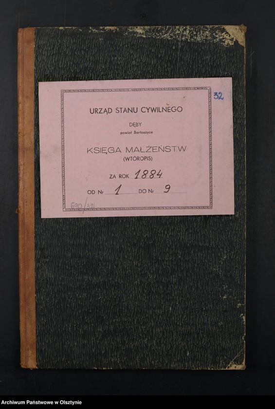 image.from.unit.number "Heiraths-Neben-Register Nr 1 - 9"