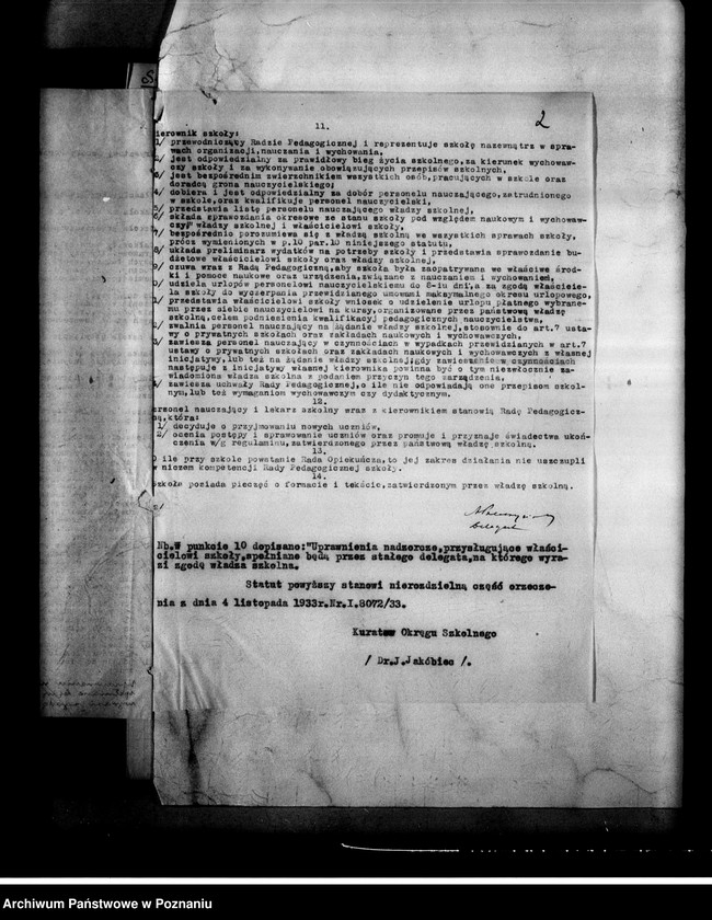 Obraz 6 z jednostki "Prywatna Szkoła Powszechna Towarzystwa Szkół Związkowych Kalisz"