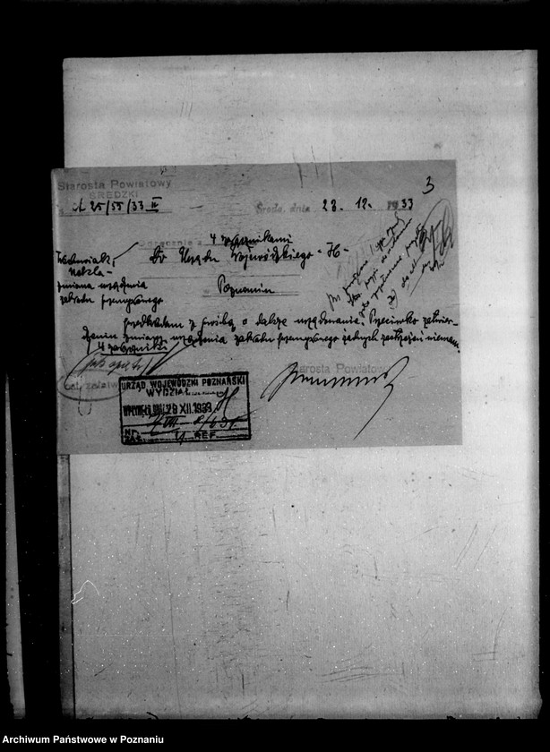 Obraz 7 z jednostki "Zatwierdzenie zakładu przemysłowego /domku dla akumulatorów/ St. Wachowiak w Nekli Młyn"