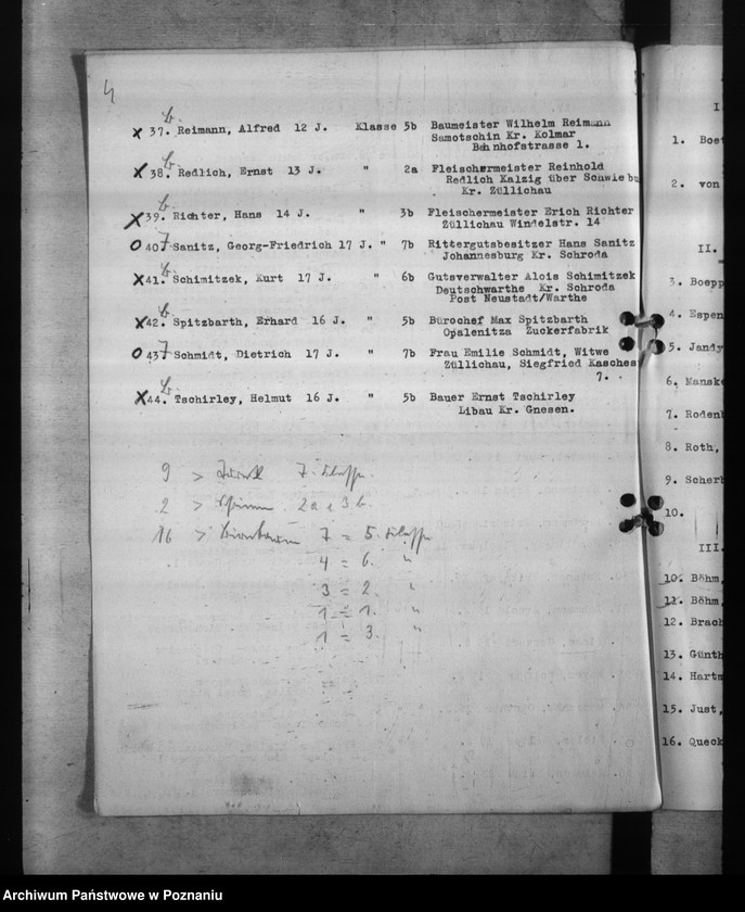 Obraz 8 z jednostki "Aufnahme der Schüler in die Oberschulen."