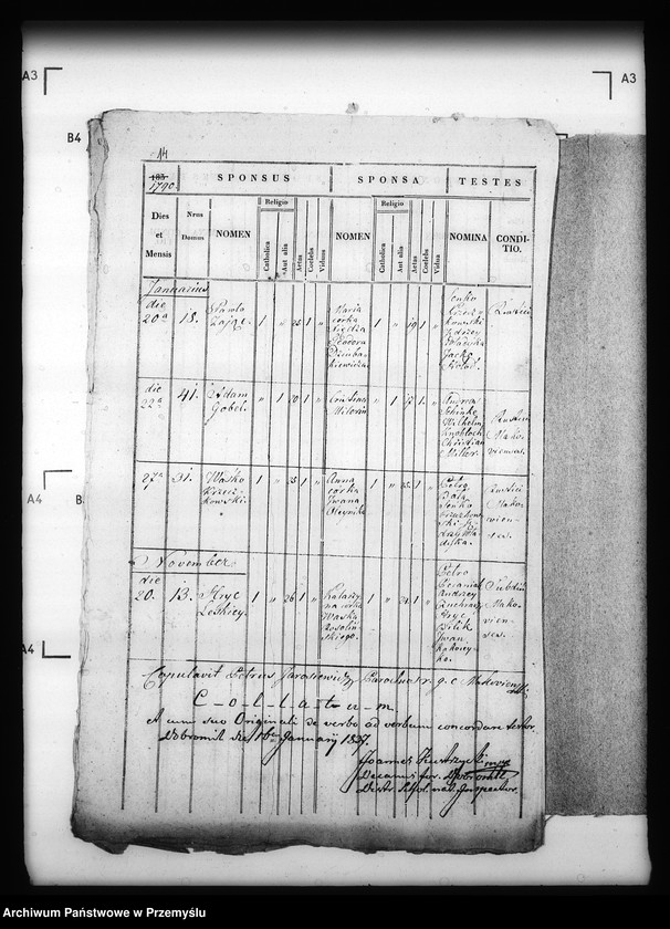 image.from.unit.number "[Kopie ksiąg metrykalnych parafii Makowa z filiami Huwniki, Leszczyny (dekanat Dobromil)]"