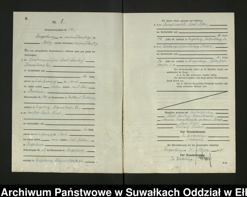 image.from.unit.number "[Heirats - Register (Neben - Register) Standesamt Angerburg einschl. der Bezirke, Gr. Strengeln, Prinowen und Kehlen Kreis Angerburg]"