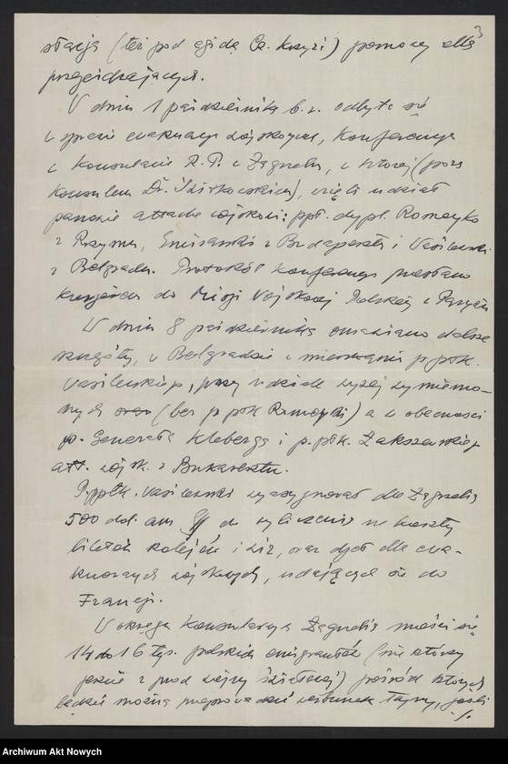 image.from.unit.number "Notatka A. Świtkowskiego konsula R.P. w Zagrzebiu o ewakuacji wojskowych polskich z Węgier i Rumunii"