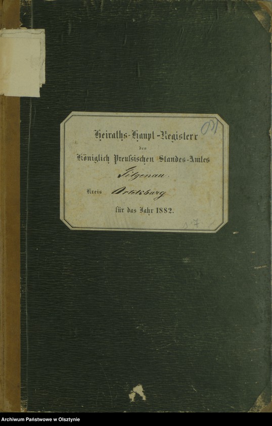 image.from.unit.number "Heiraths-Haupt-Register Nr 1 - 3"