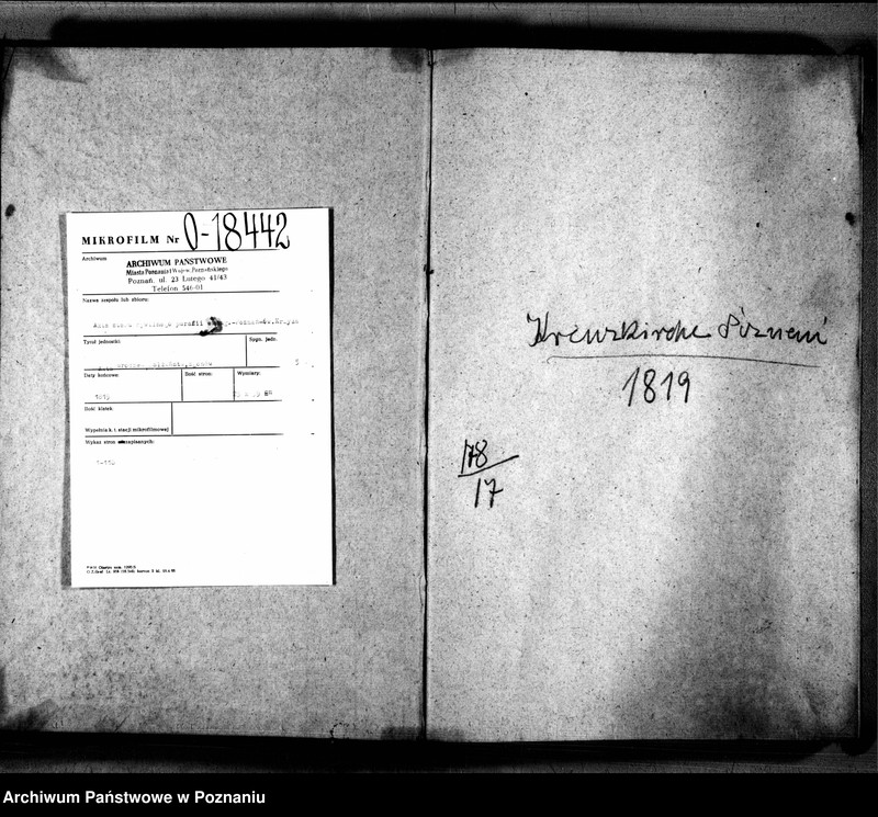 Obraz 3 z jednostki "Duplikat der Getauften, Getrauten, Verstorbenen"