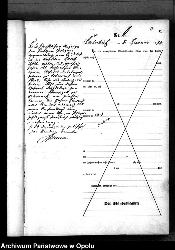 image.from.unit.number "[Urząd Stanu Cywilnego w Głubczycach. Ksiega zgonów za rok 1879]"