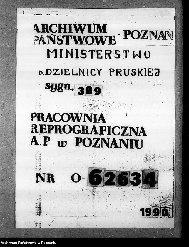 Obraz 1 z jednostki "Sprawy osobowe Departamenu Rolnictwa i Dóbr Państw. urlopy ferialne"