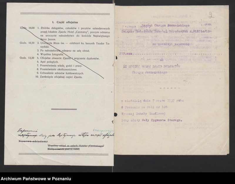 image.from.unit.number "Akta Walnego Zjazdu Delegatów Okręgu Związku Weteranów Powstań Narodowych Rzeczypospolitej Polski 7.III.1937 tom I."