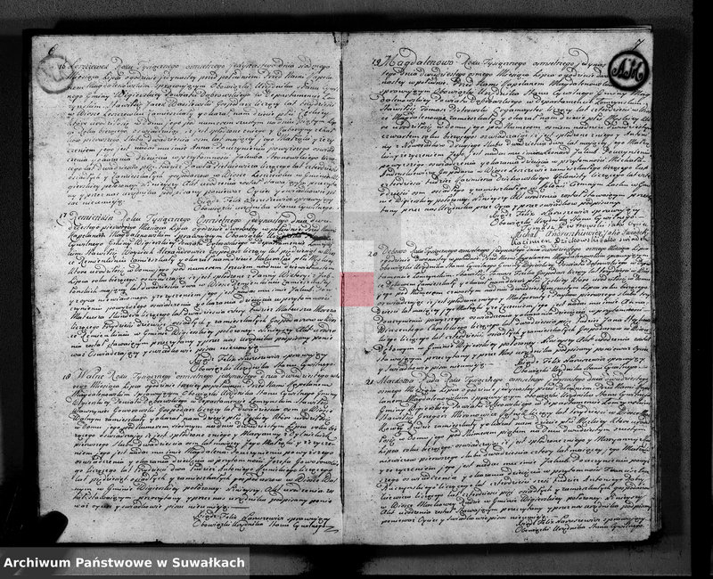 image.from.unit.number "Akta urodzin gminy wigierskiey od 1-go maja 1811 do dnia ostatniego kwietnia 1812 roku"