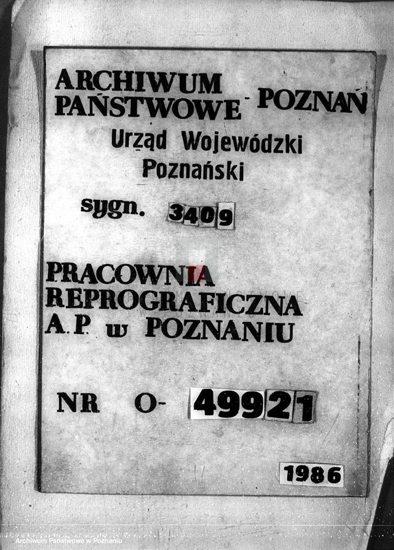 Obraz 1 z jednostki "Majętność Biskupiec powiat koniński /sprawa ustalenia granicy lasu/"