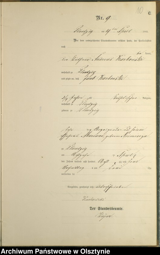image.from.unit.number "Sterbe-Haupt-Register Nr 1 - 24"