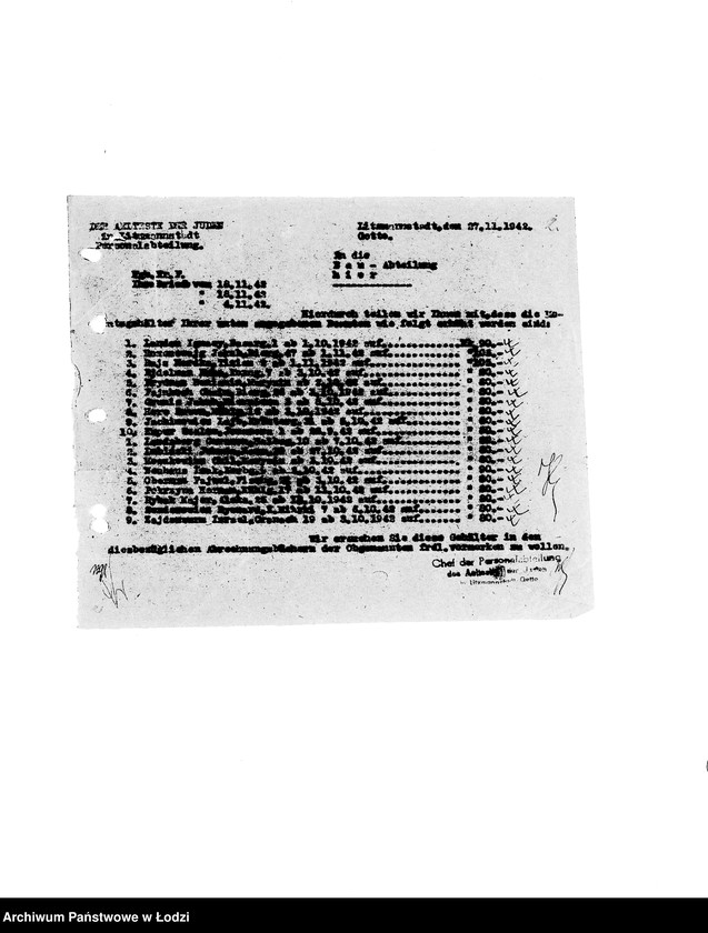 Obraz 5 z jednostki "[Korespondencja z wydziałami w sprawach personalnych, zatrudnienia i płac]"