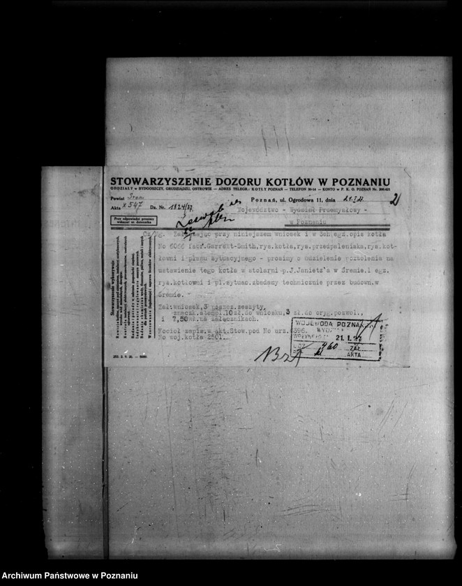 Obraz 6 z jednostki "Stolarnia i budownictwo J. Janietza nr woj. 2501"