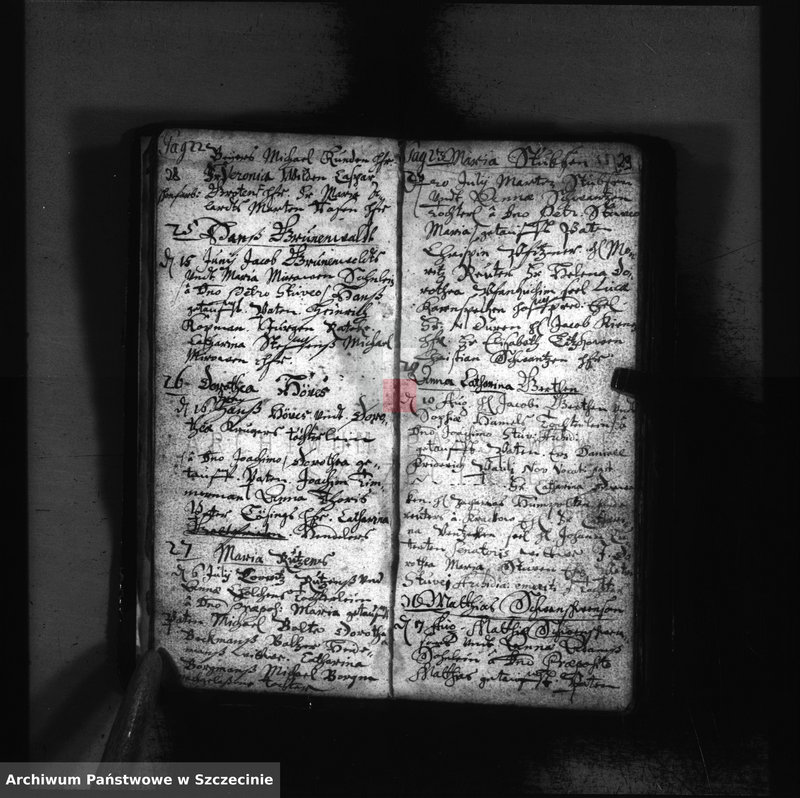 image.from.unit.number "Vol. II. Taufregister von Ano 1672 [Rügenwalde (Darłowo, sław.)]"