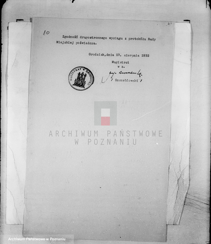 Obraz 14 z jednostki "Daniny komunalne miasta Grodziska"