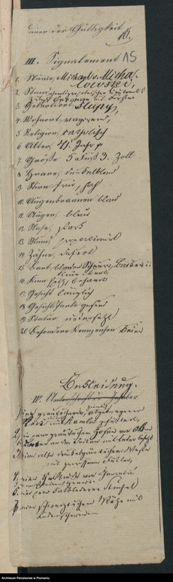 Obraz 18 z jednostki "A. betr. Michael von Michałowski aus Słupy, Kreis Schubin"