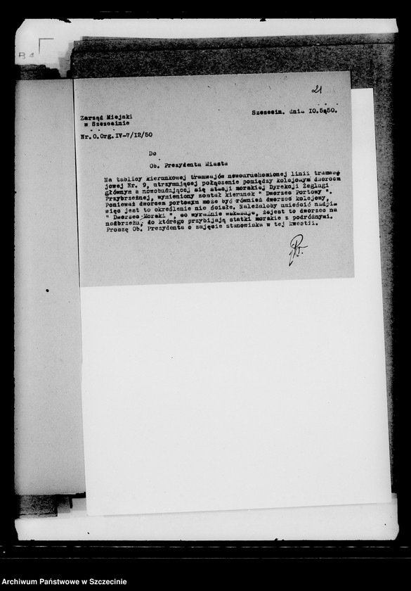 Obraz 15 z jednostki "Plany pracy i sprawozdania Referatu Morskiego"