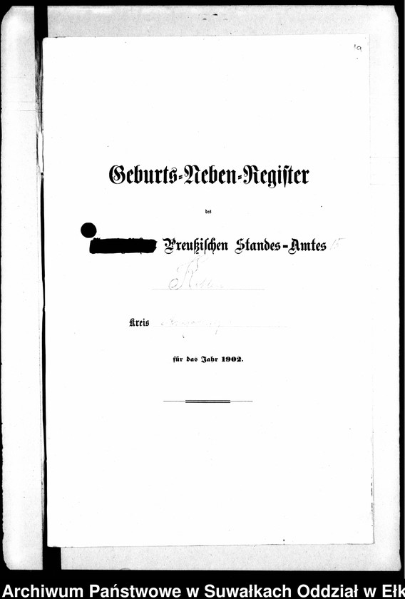 image.from.unit.number "Geburts-Neben-Register des Preussischen Standes-Amtes Kehlen Kreis Angerburg"