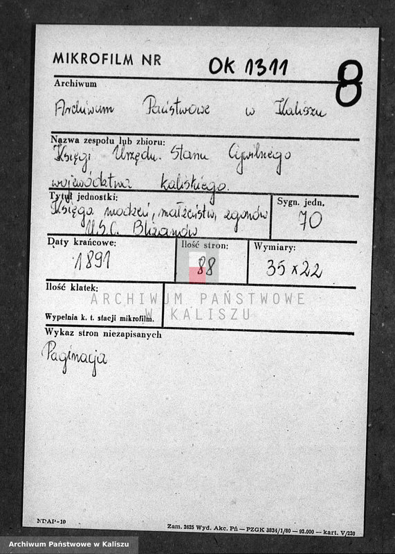 image.from.unit.number "Księga urodzeń, małżeństw, zgonów"