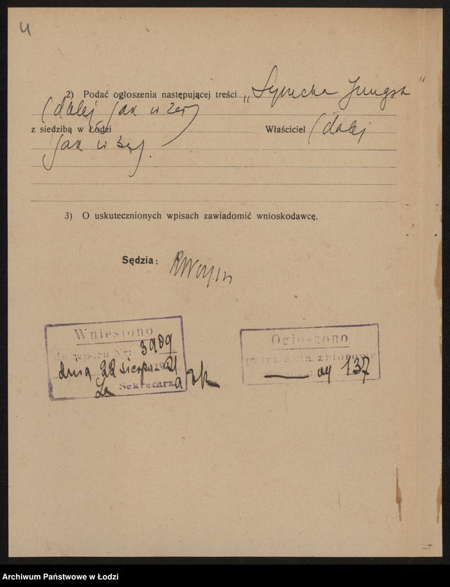 Obraz 6 z jednostki "Szymcha Jungst – prowadzenie farbiarni ręcznej"