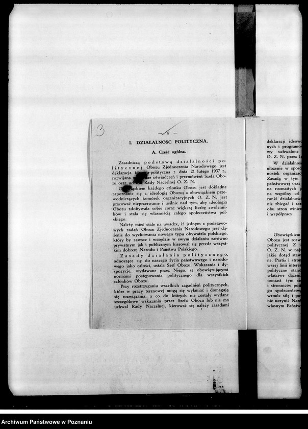 Obraz 6 z jednostki "Oddział Spraw Ruchu Zawodowo-Gospodarczego - Okólniki centrali"