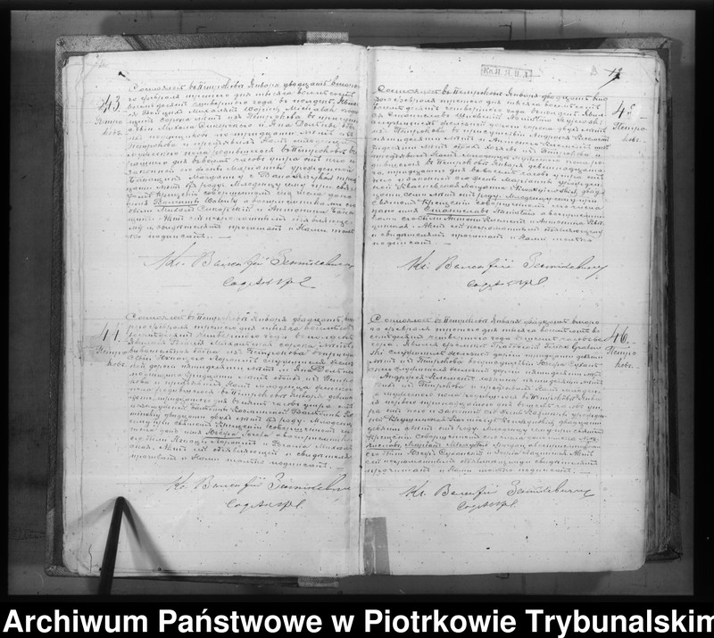 Obraz 16 z jednostki "[Księga duplikat aktów urodzonych, zaślubionych i zmarłych]"