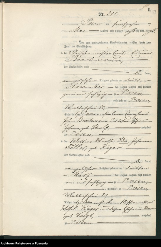 Obraz 12 z jednostki "Księga małżeństw t. II"