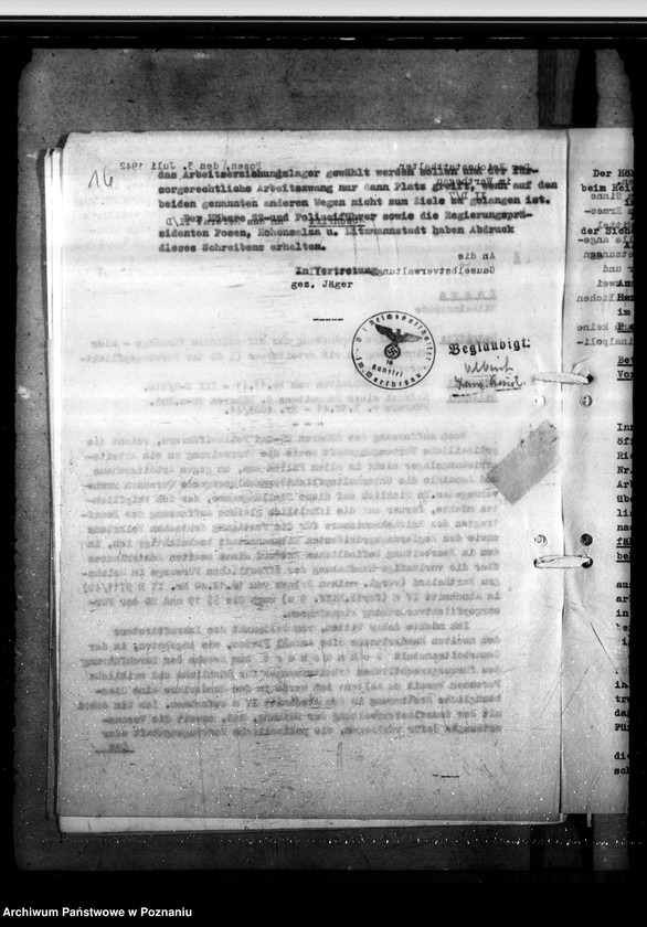 Obraz 20 z jednostki "Einwesung ins Arbeitshaus"