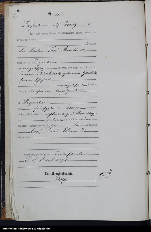 image.from.unit.number "Geburts-Haupt-Register Nr 1 - 81"