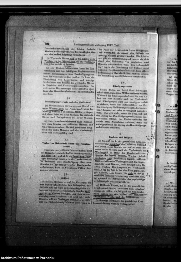 Obraz 6 z jednostki "Mutterschutz vom 17. V. 1942."