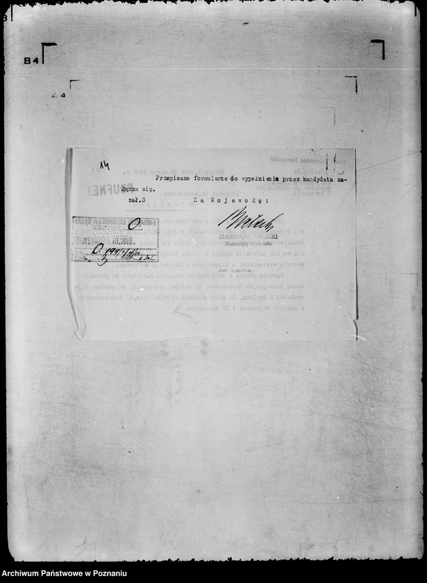 Obraz 19 z jednostki "/Sprawy personalne opinie o referentach wojskowych/"