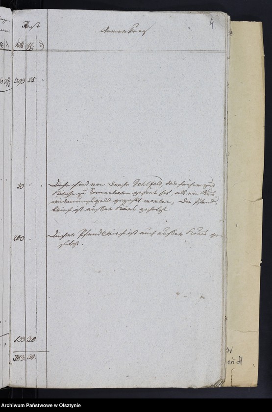 image.from.unit.number "Rechnung über Einnahme und Ausgabe für die Kirche zu Sonnenborn"