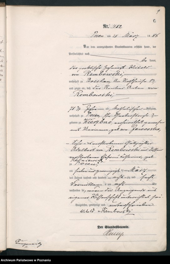 Obraz 12 z jednostki "Księga zgonów t. II"