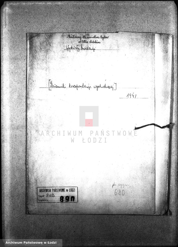 Obraz 3 z jednostki "[Dzienniki korespondencji wychodzącej]"