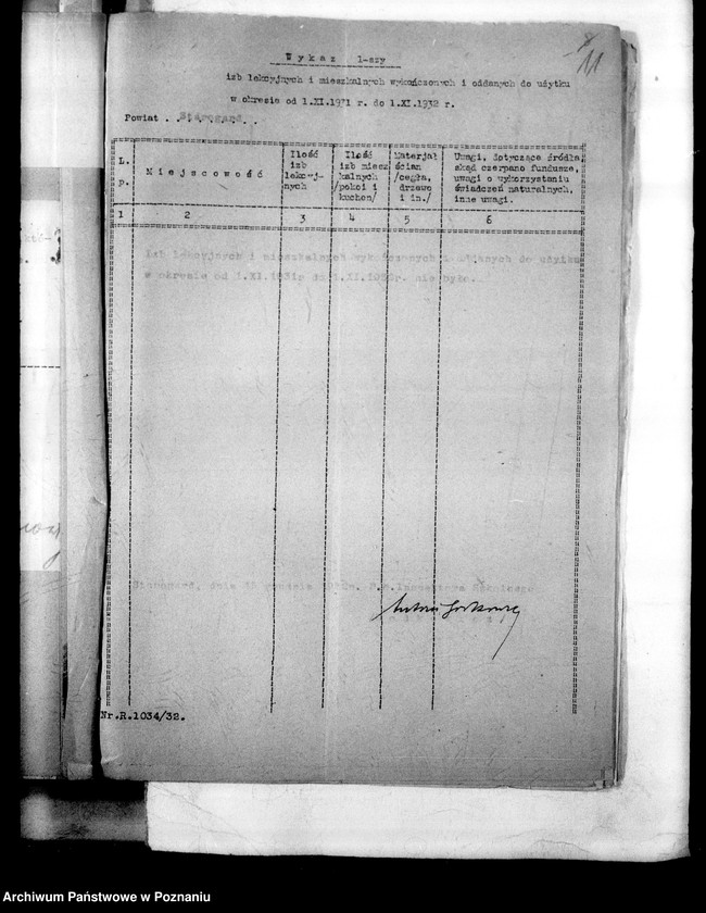 Obraz 14 z jednostki "Budynki i remonty [Sprawozdania dotyczące budowy publicznych szkół powszechnych i kredytów inwestycyjnych na szkolnictwo średnie]"