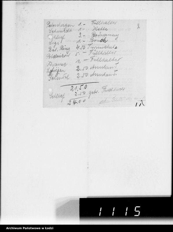 Obraz 6 z jednostki "Einnahme Anweisungen Sonderkonto"