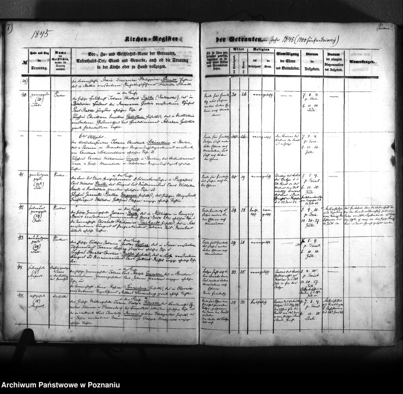 Obraz 10 z jednostki "Kirchenbuch Getrauten"