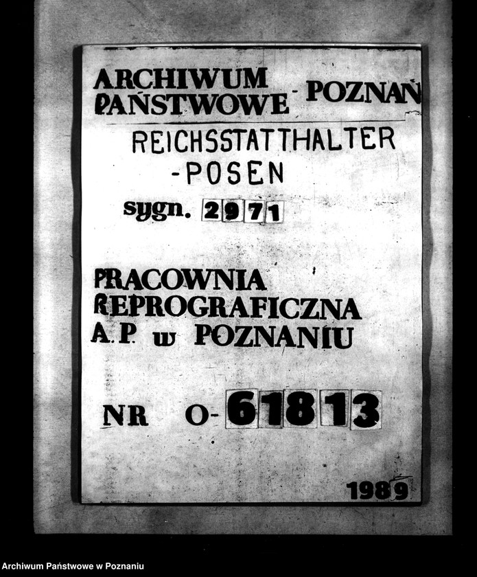 Obraz 1 z jednostki "Zakaz postawienia nowych budowli w okresie wojny"