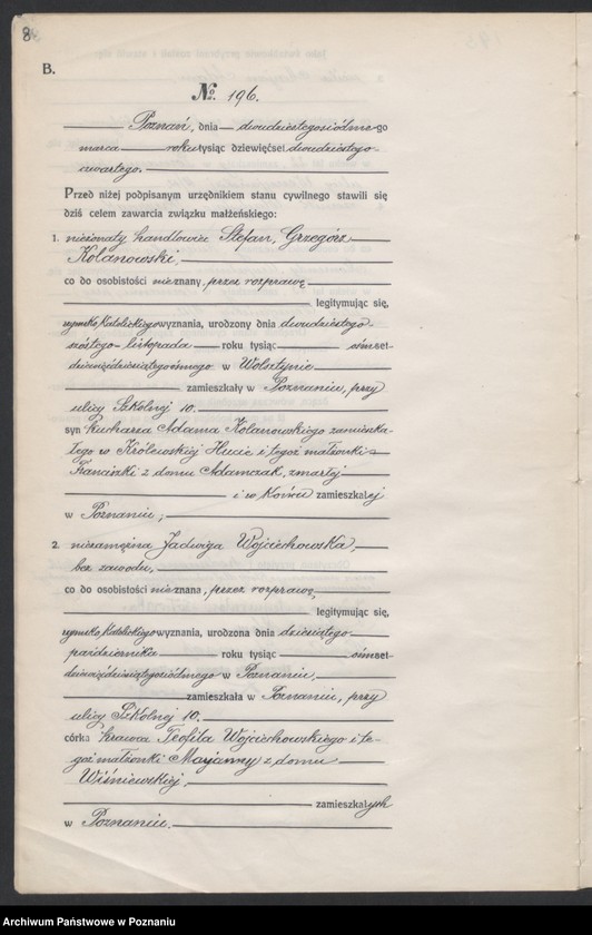 image.from.unit.number "Księga miejscowa małżeństw tom II [Rejestr główny małżeństw]"