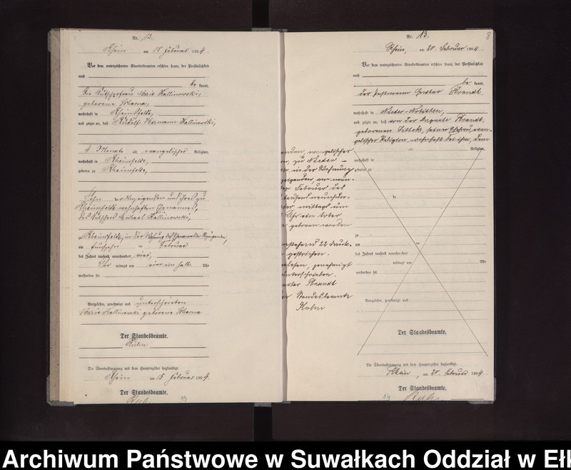 image.from.unit.number "Sterbe-Neben-Register des Preussischen Standes-Amtes Rhein Loetzen"