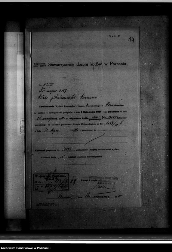 Obraz 18 z jednostki "Tartak parowy Kaliszewskiego we Wrześni nr woj. 6167"