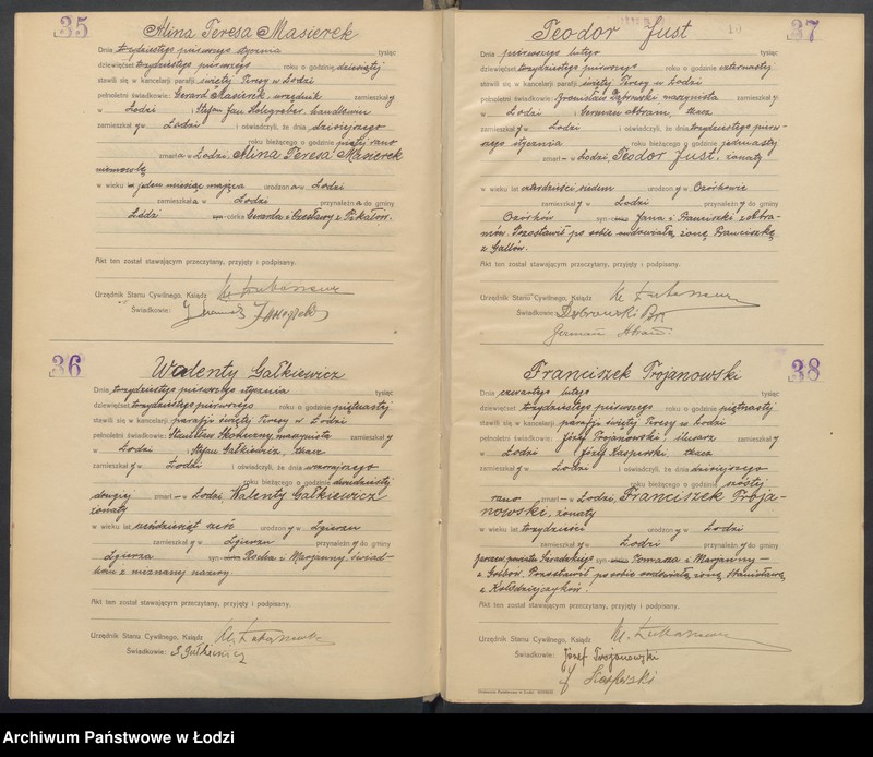 Obraz 12 z jednostki "Akta zgonów"