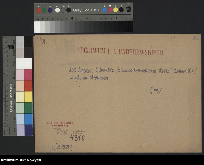image.from.unit.number "Lorentz Leopold P. (członek "Fredro Dramatyczne Kółko", Rochester, N.Y.); L.1"