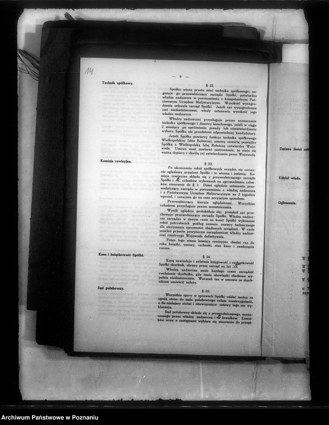 Obraz 20 z jednostki "Bildung der Draenage-Genossenschaft in Tuczno und Umgegend im Kreise Inowrocław"