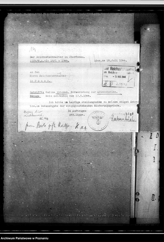 Obraz 18 z jednostki "Amtsvormundschaft über uneheliche Kinder. Jugendverwahrlager für Polen. Polnische uneheliche Kinder."